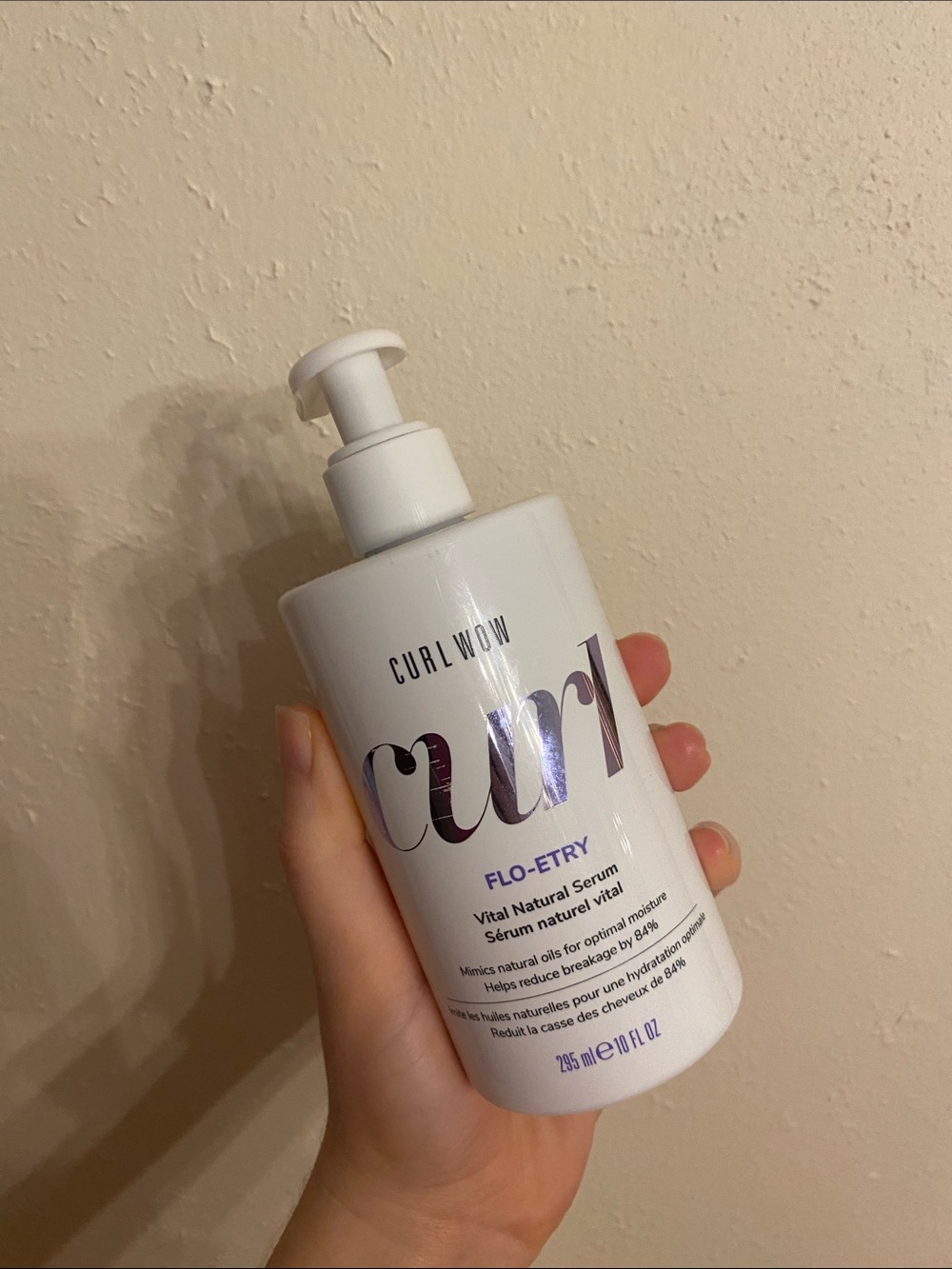 Curl Wow Flo-Etry Vital Natural Serum – White